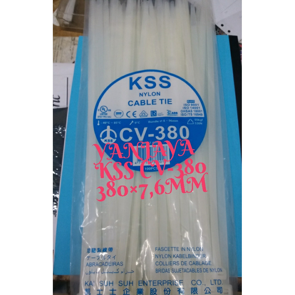 

Kabel Ties (Kss Cv-380) 380X7.6Mm