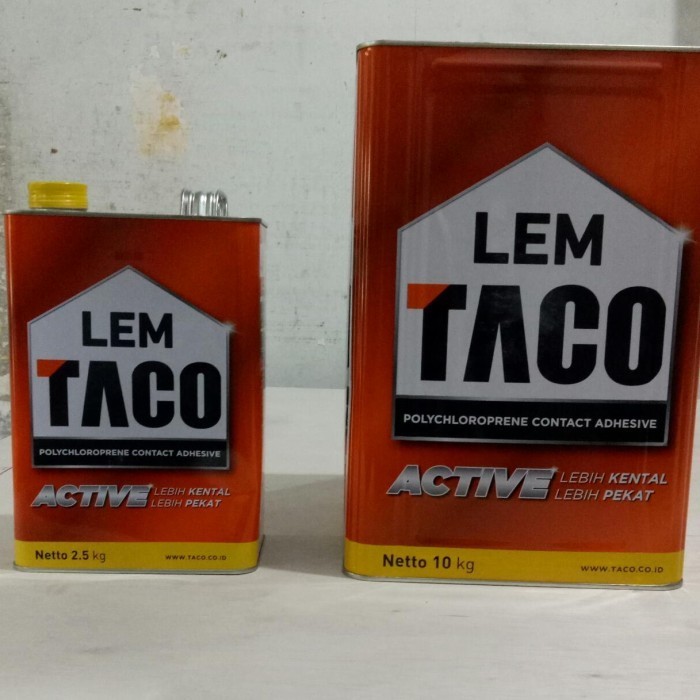 

Lem Kuning Lem Taco Activ 2.5 Kg Cocok Lem Taco Untuk Hpl