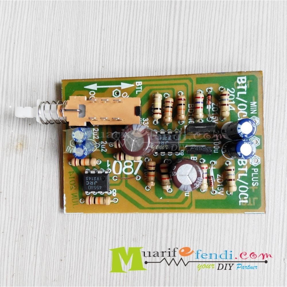 KIT perubah fasa BTL OCL INPUT POWER AMPLIFIER 087