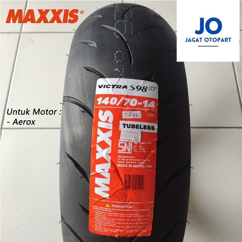 JAGAT Ban Maxxis Victra 140 70 14 aerox tubeless