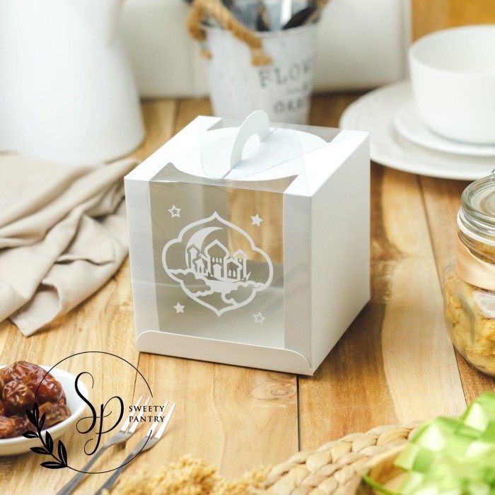 

41212 W If - Dus Box Packaging Kotak Toples Hampers Lebaran Idul Fitri 029