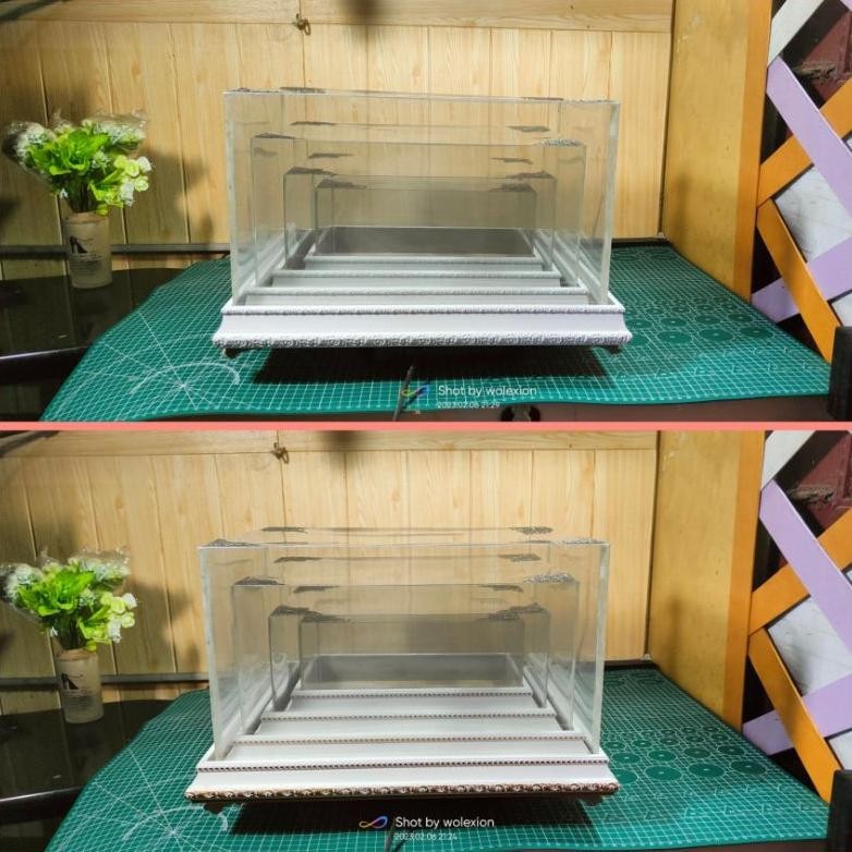 

SPECIAL Box Hantaran Fiberframe set isi 4 DD58