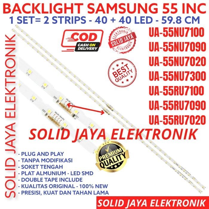 BACKLIGHT SAMSUNG 55 INC UA55NU7100 UA55NU7020 UA55NU7090 55NU BL INCH