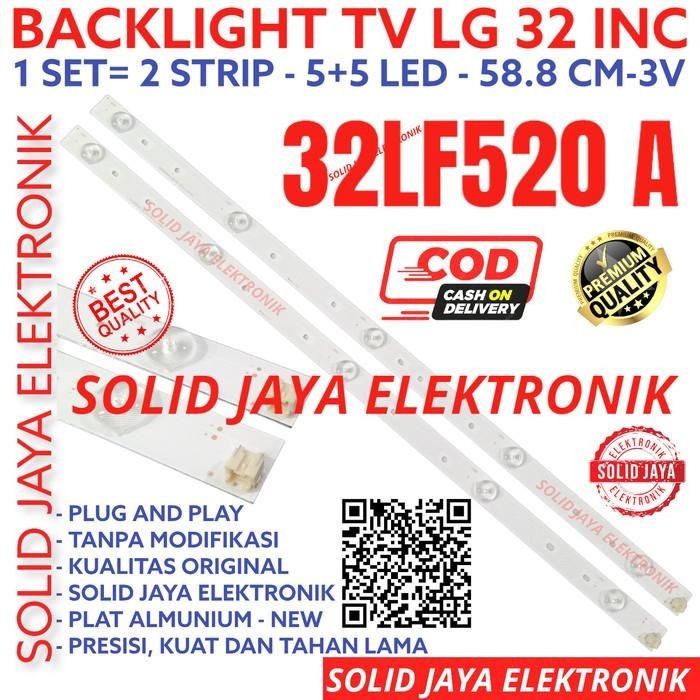 LAMPU BACKLIGHT TV LG 32 IN 32LF520 32LF520A 32LF 520 520A 5K 3V