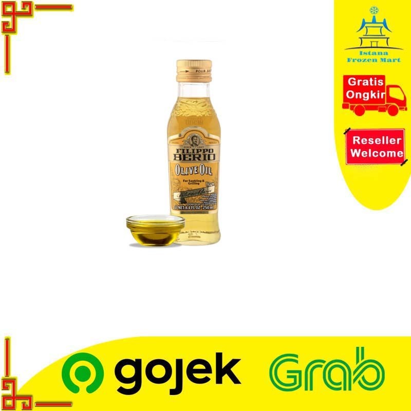 

Pure Olive Oil FILIPPO BERIO Minyak Zaitun Murni 250 ML