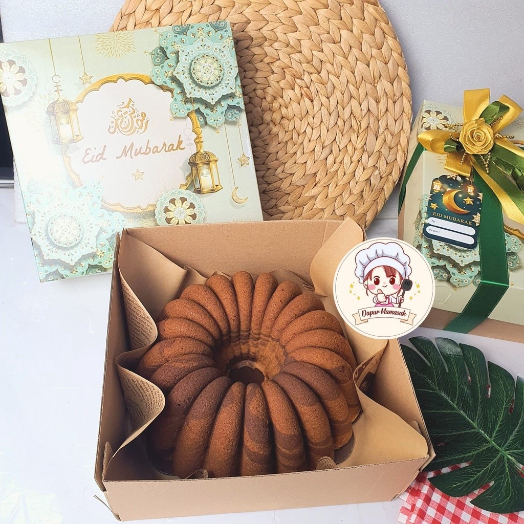 

HDH - Bolu Marmer Wisman Ramadhan 22cm / Kue Bolu Idul Fitri / Hampers Marmer Idul Fitri / Bolu Macan Lebaran / Kue Enak