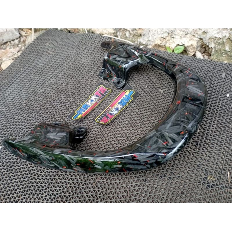 BEHEL BELAKANG MIO SPORTY MIO SMILE DAN MIO SOUL AMORE CARBON KEVLAR FORGED ORIGINAL BEHEL BELAKANG 