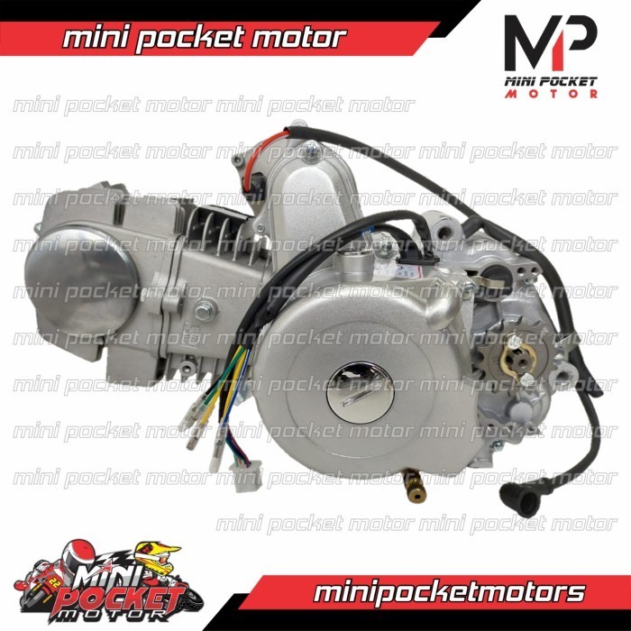 READY Mesin ATV 125cc Maju &amp; Mundur 3 + 1 Engine ATV 125cc 4Tak