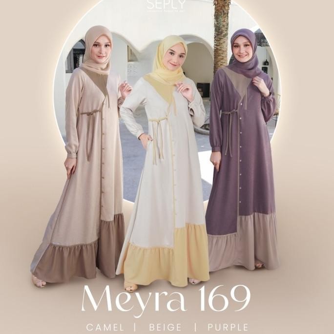 New Sale Gamis Seply Meyra 169 Berkualitas