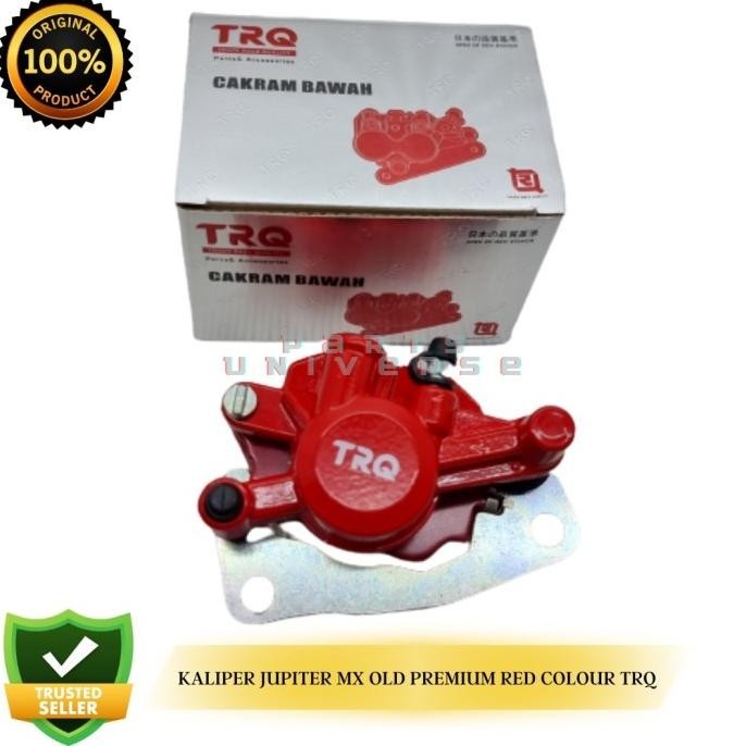 KEPALA BABI KALIPER CAKRAM DEPAN JUPITER MX MIO SMILE MERAH BREMBO
