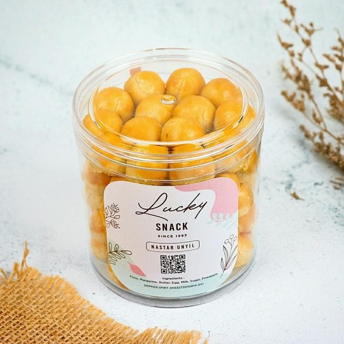 

Ready Kue Kering "Nastar Unyil" Wijsman Wysman Uk 250 Gram Toples Tabung Original