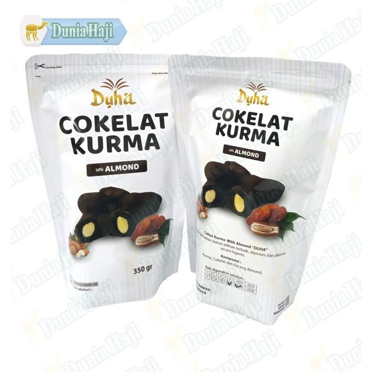 

Cokelat Kurma 350Gr Isi Almond Lapis Coklat Chocolate Dates With Almon