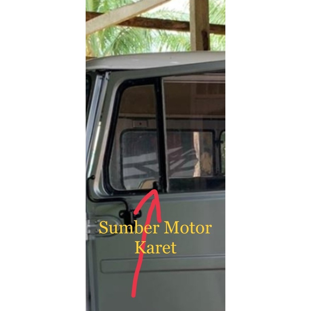 Karet Kaca Segitiga Hardtop Fj40 Orisinil