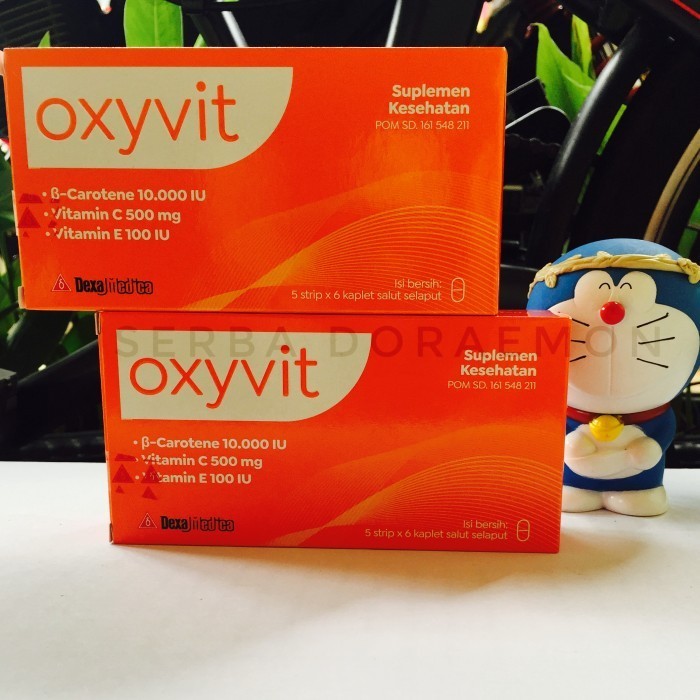 Oxyfit Perbox Isi 30 Kaplet Oxyfit Vitamin C ++Isi 30Kaplet