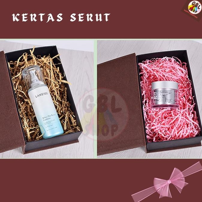 

Kertas Serut Keriting Kertas Cacah Hiasan Hampers Sherdded Paper 100gr