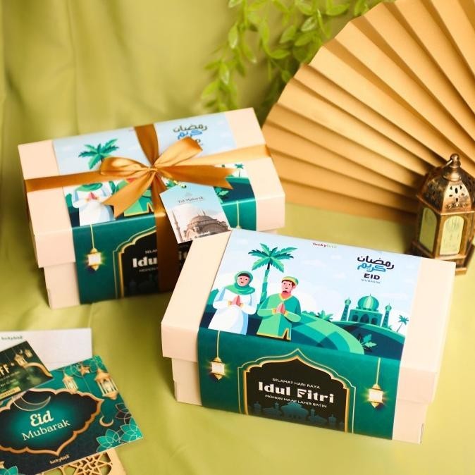 

Hampers Lebaran / Eid Hampers - Limited Set - Semi Hardbox