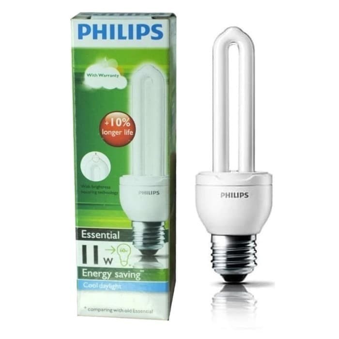 

Lampu Philips Essential 11 Watt
