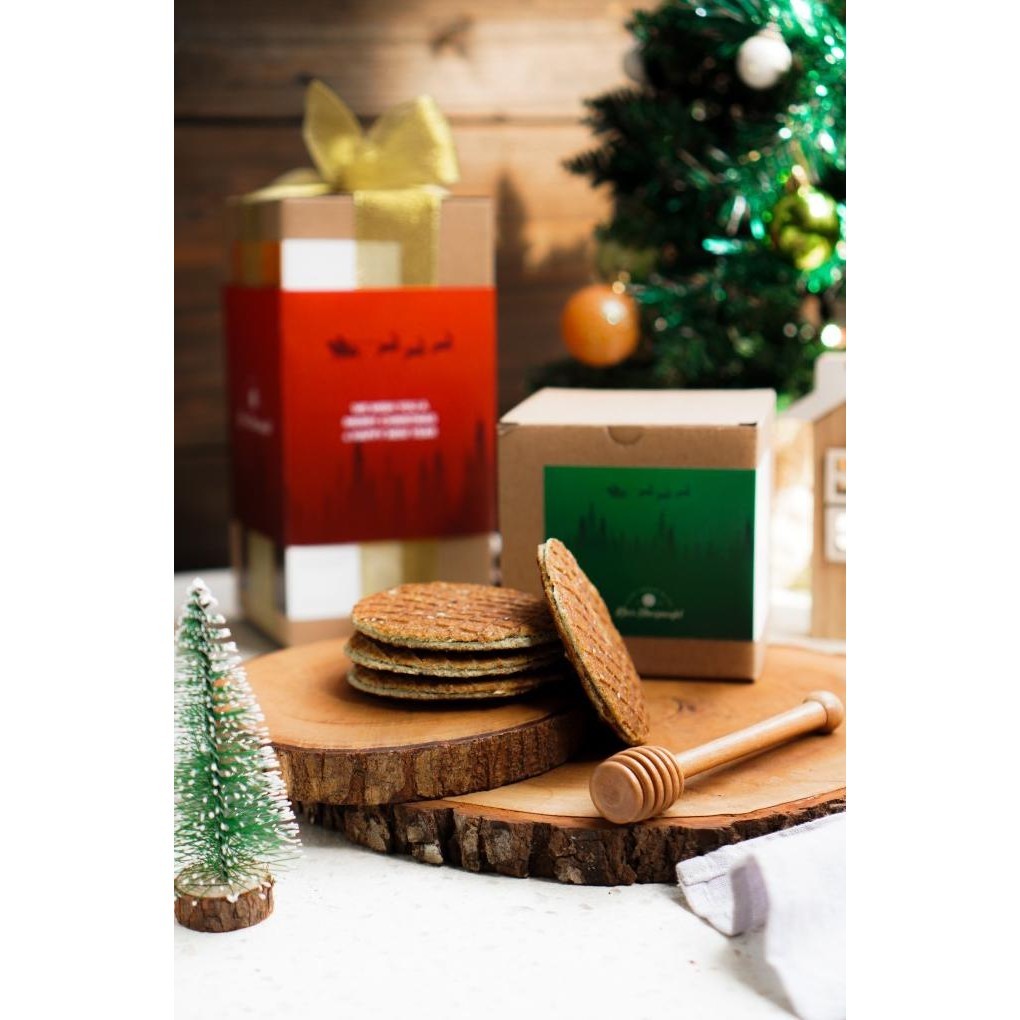 

Christmas Hampers 1 box isi 10 pcs premium by Kin's Stroopwafel