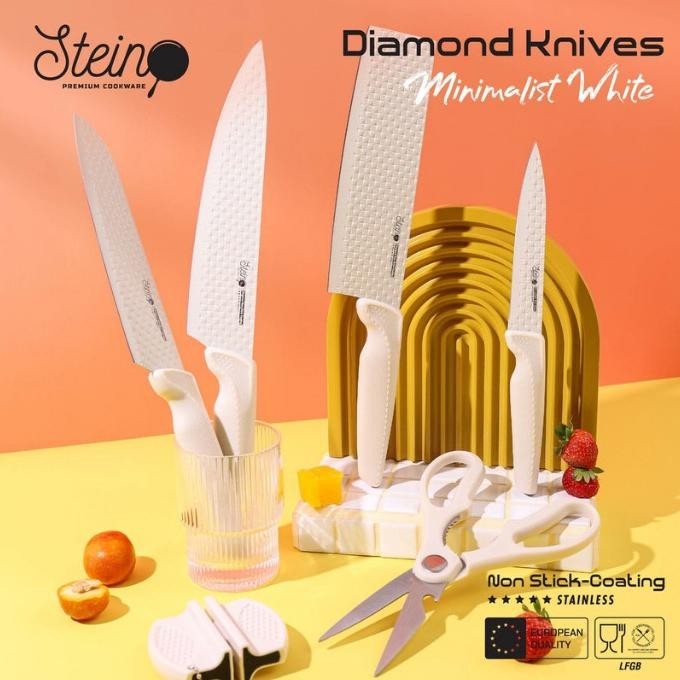 Pisau Set Stein Stain Cookware Piso Dapur Steincookware Stencookware