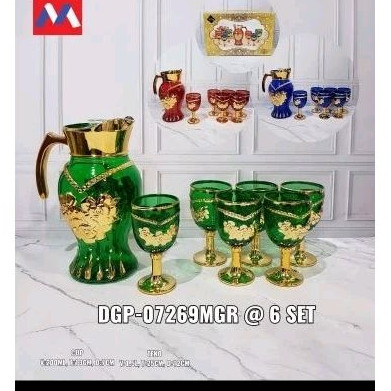 Toples/ teko set gelas sultan