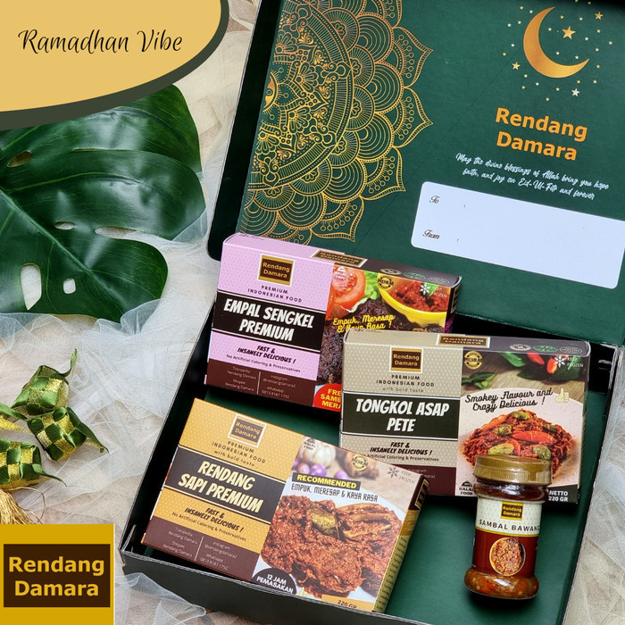 

Limited! Parsel Lebaran Hampers Eid Mubarak Parcel Makanan Rendang Damara - WAJIB SAMEDAY New