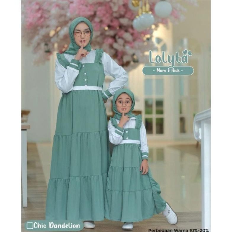 gamis couple ibu dan anak | gamis anak | baju couple
