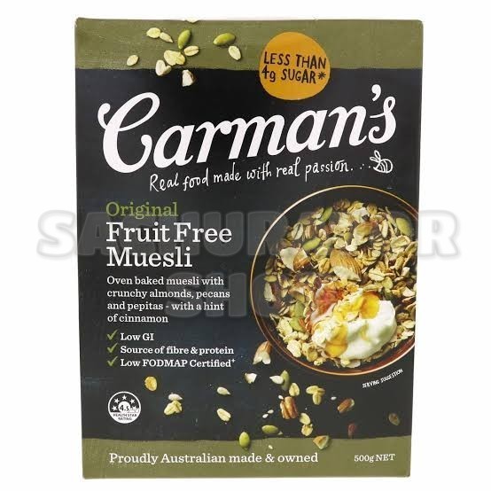 

Sereal Carman'S Carmans Carman Receipe Muesli Cereal 500 Gr