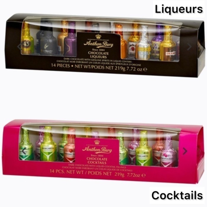 

Anthon Berg Chocolate Liqueurs Cotails Liquor Gift Box 14 Pcs