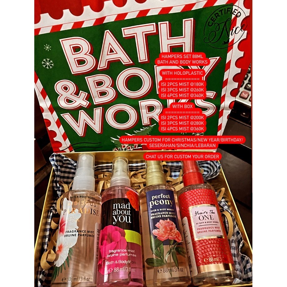 

Giftset / Hampers Bath And Body Works (Bbw) Ja22