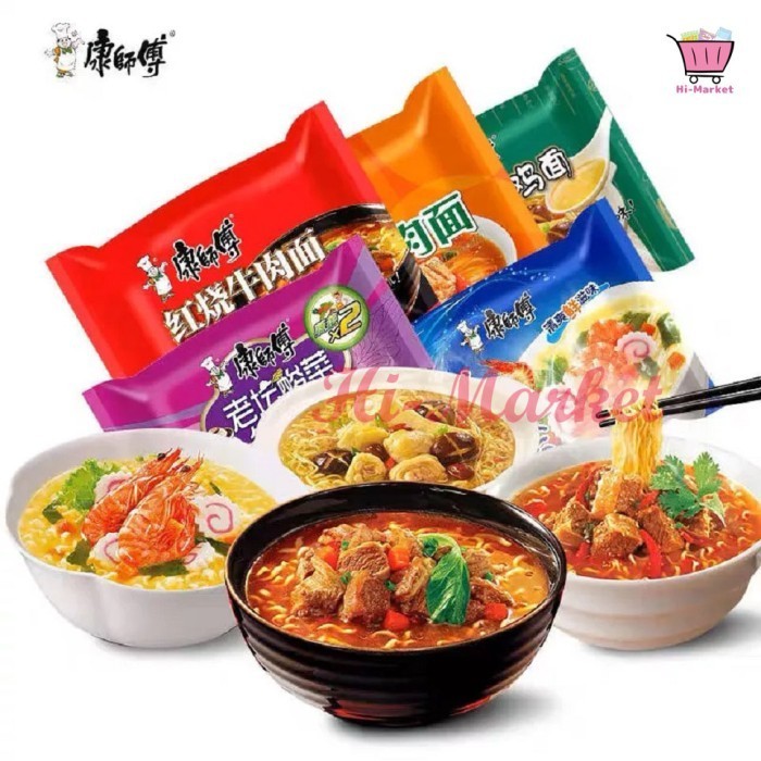 

Master Kong Instant Noodle - E Instant Kang Shi Fu 98G-117G