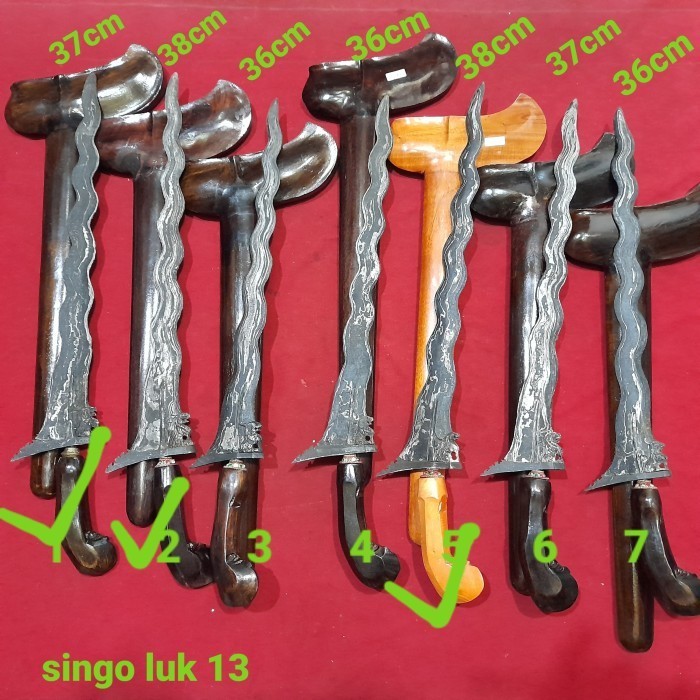 

Keris Singo Luk 13 Koleksi