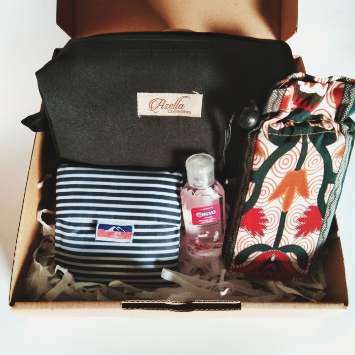 

Hampers Alat Solat Travel Shopping Bag Handsanitizer Kado Hadiah Gift