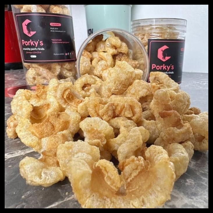 

DISKON KERUPUK KULIT BABI TRUFFLE PORKYS ADDICT SAMCAN READYY