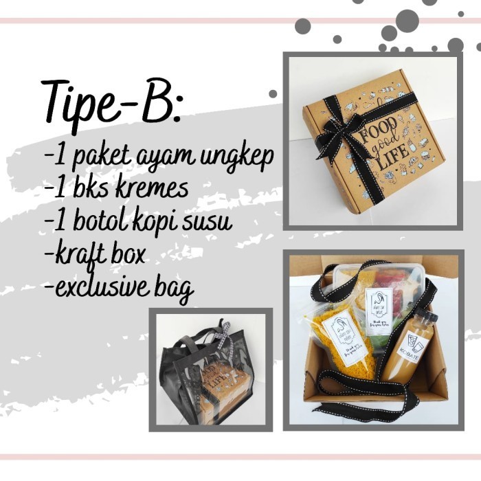 

Hampers Tipe-B (Gift / Parcel / Kado / Hadiah)