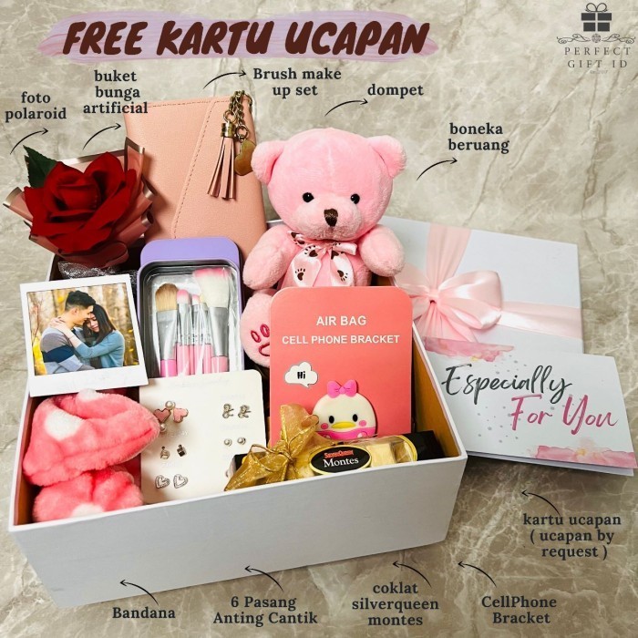 

Kado Ulang Tahun Cewek Hampers Kado Cewek Lengkap Hadiah Ultah Kado