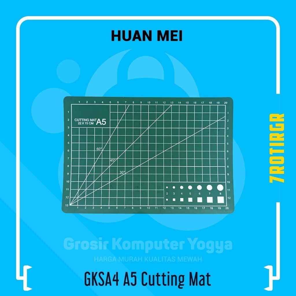 

HUAN MEI GKSA4 A5 22 x 15 cm Cutting Mat Alas Potong