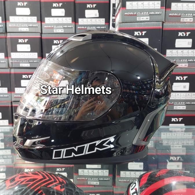 HELM INK STEALTH SOLID BLACK GLOSSY + FREE TAS HELM INK ORIGINAL