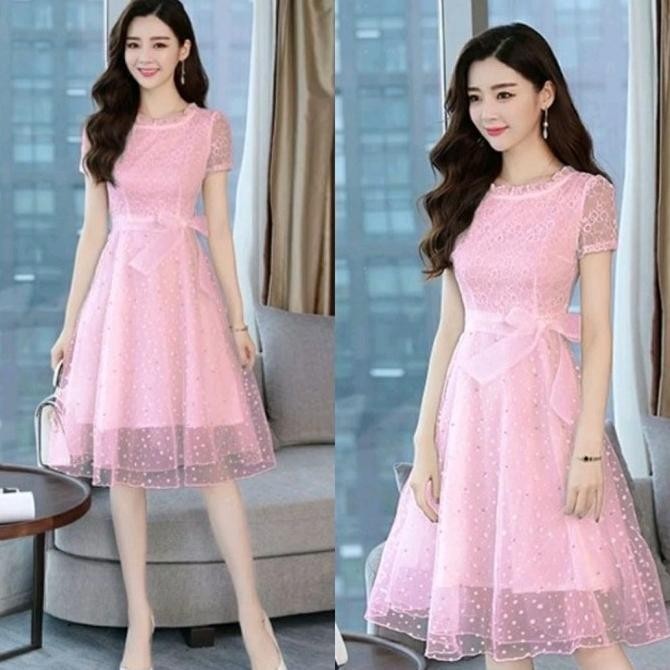 Sale Dress Jumbo Xxl/Dress Jumbo Wanita/Baju Pesta/Baju Natal/Dress Oversiz New 2024