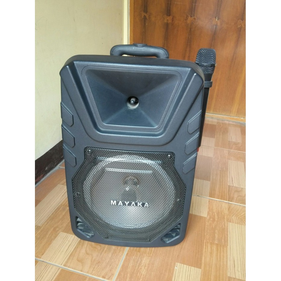 Cas Charger Speaker Wireless Meeting Bluetooth Mayaka 10" Spkt-010Ad Diskon R0324B