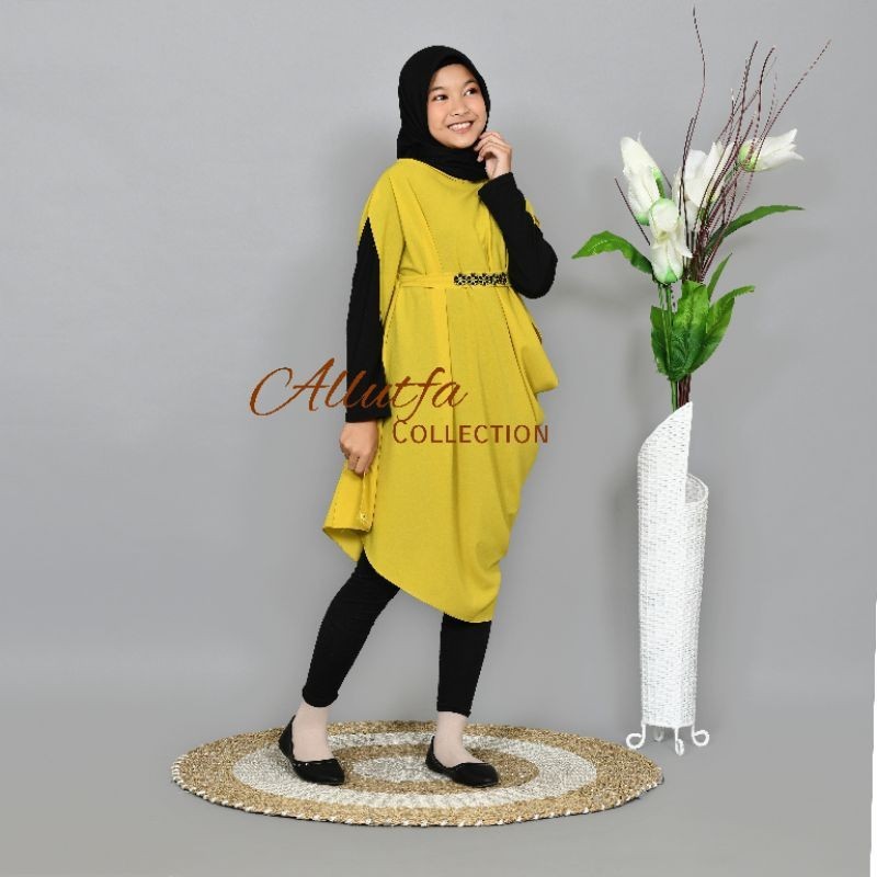 Kaftan Anak Perempuan 12 Thn Umur 5 6 Tahun 8 9 2 3 4 Abaya Remaja Mididress Kaptan Lebaran Games Um