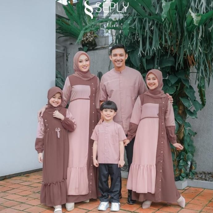 Sarimbit Seply Eksis 216 Pichy Peach Pengiriman Cepat