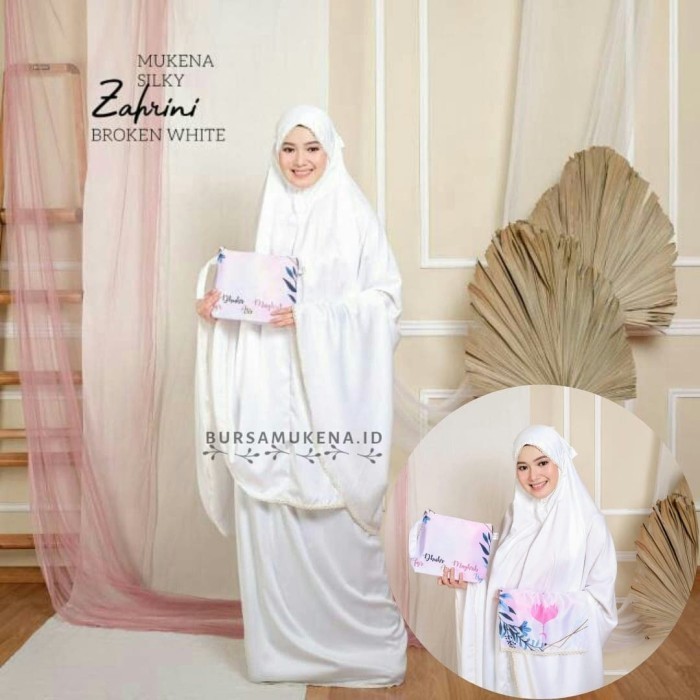 Mukena Traveling/ Mukena Set Sajadah/ Mukena Zahrini