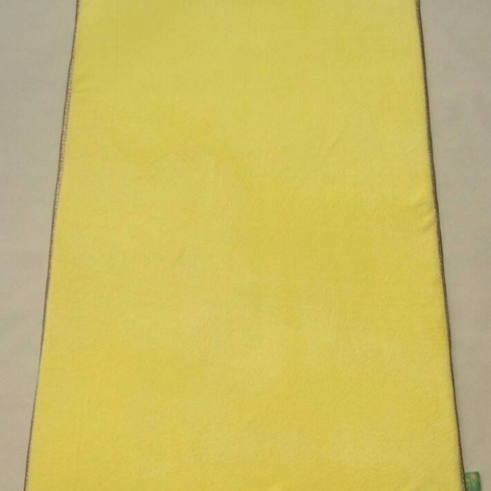Sajadah Jumbo Xl Kuning Warna Polos Busa Empuk