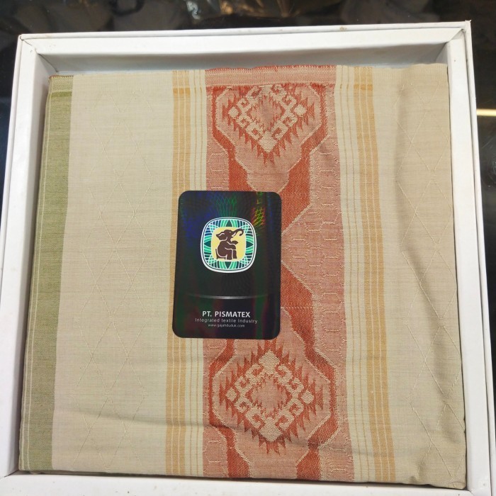 Sarung Tenun Signature Gajah Duduk / Motif Songket / Berkelas, Kode:G