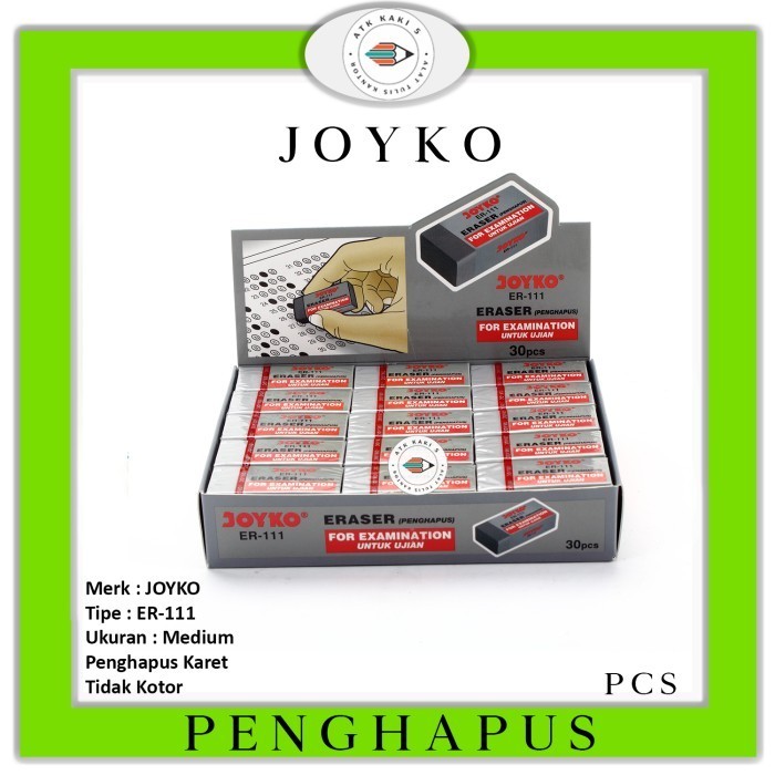 

Grosir! Ghapus Untuk Ujian Joyko / Sedang (Stip / Eraser) Er-111