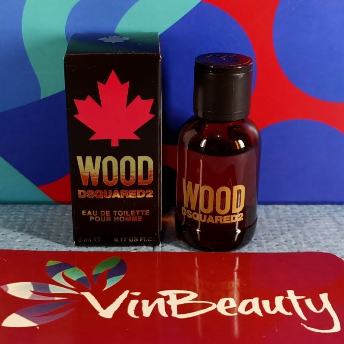 Miniatur Parfum Original Wood Dsquared2 Edt 5 Ml Pour
