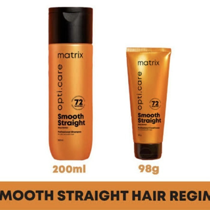 Matrix Opticare Smooth Straight Shampoo 200 Ml &amp; Conditioner 98 Ml