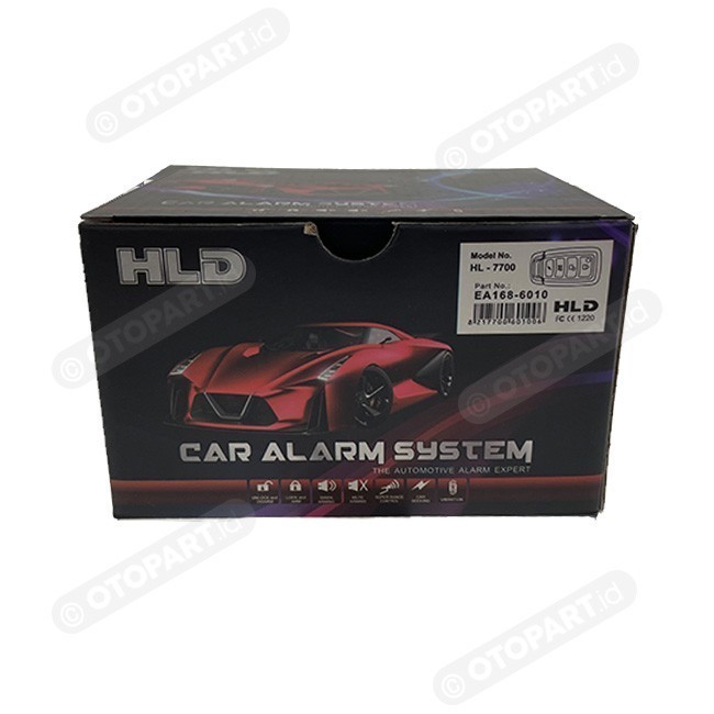 Baru Alarm Mobil Universal HLD 6010/Alarm HLD 6010/Remote Kunci Mobil