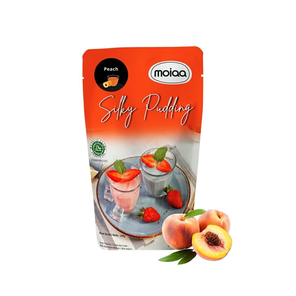 

PEACH 200 GR MOIAA SILKY PUDING