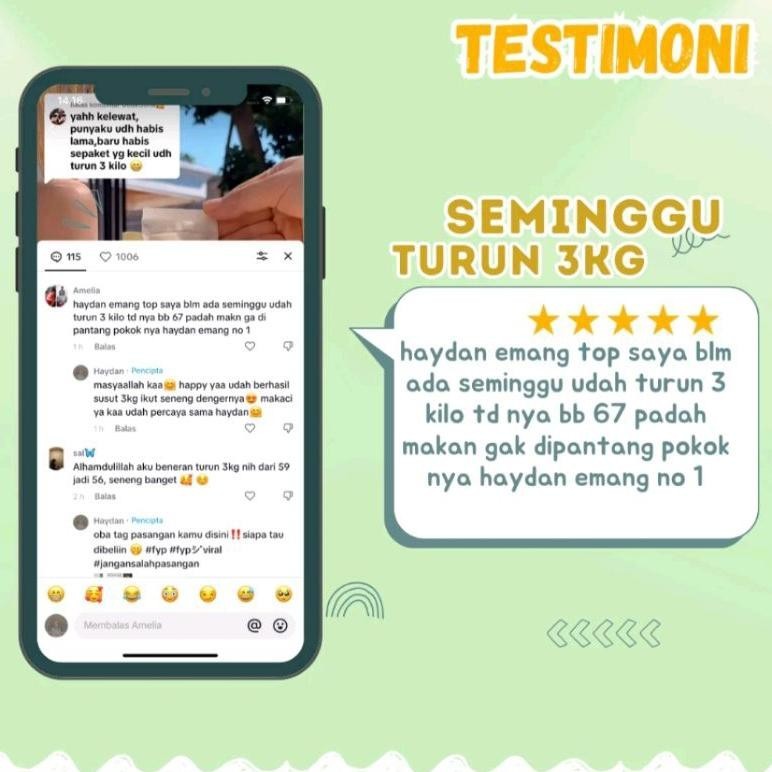 

Promo Thr Haydan | Teh Detox | Teh Celup Rempah | Jsr | Imunitas | Ramuan Rempah Haydan Original